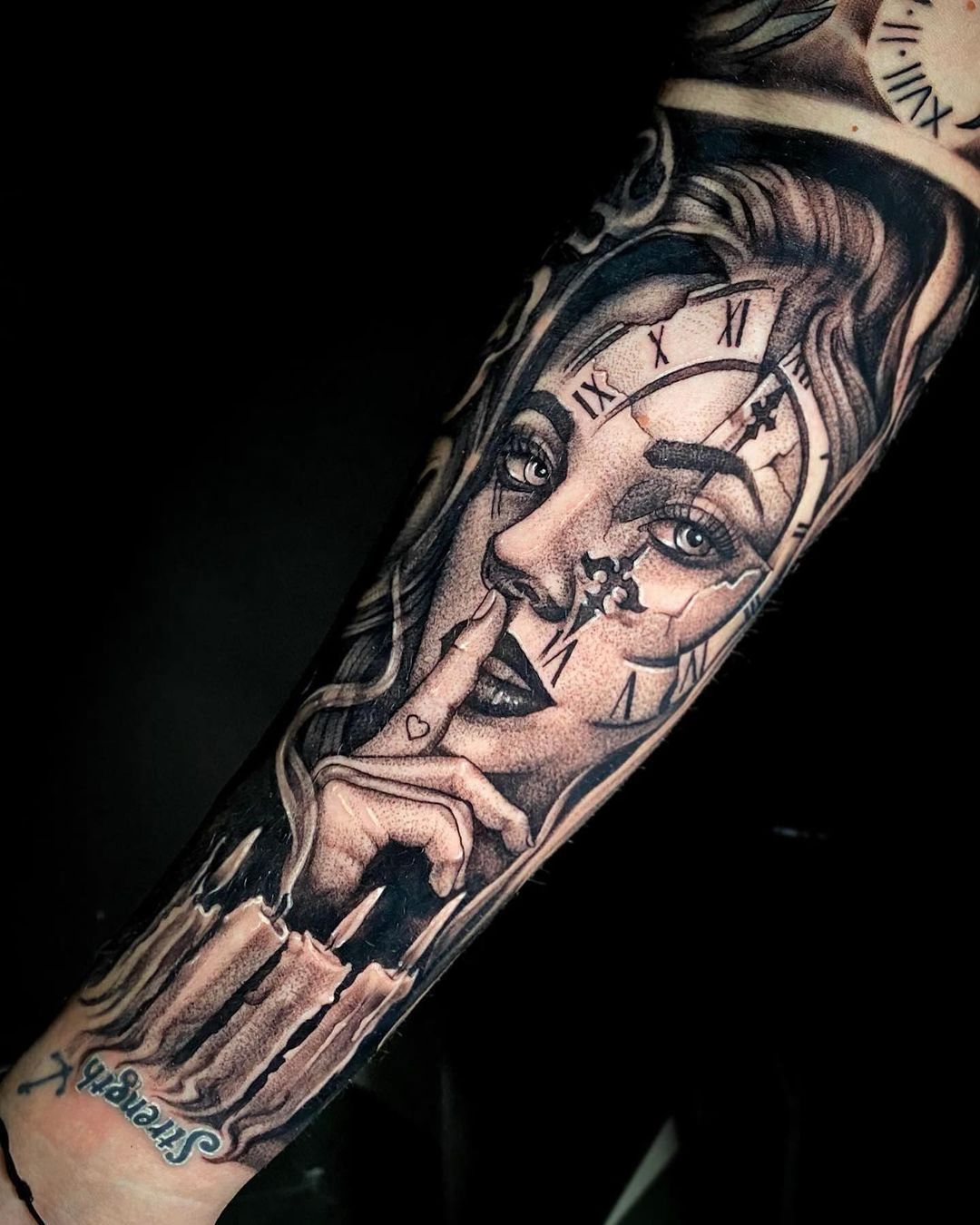 Tattoo work example 5