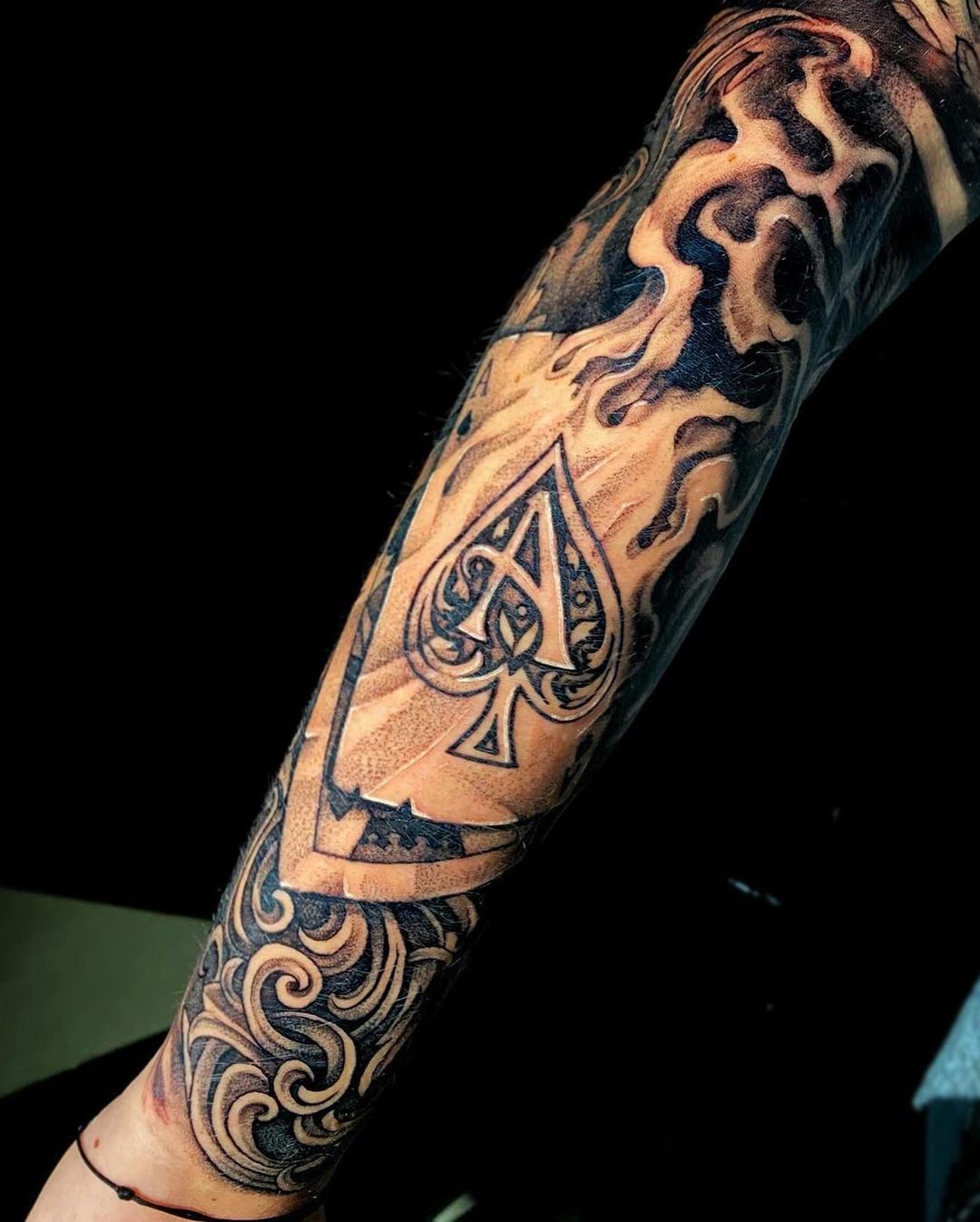 Tattoo work example 4