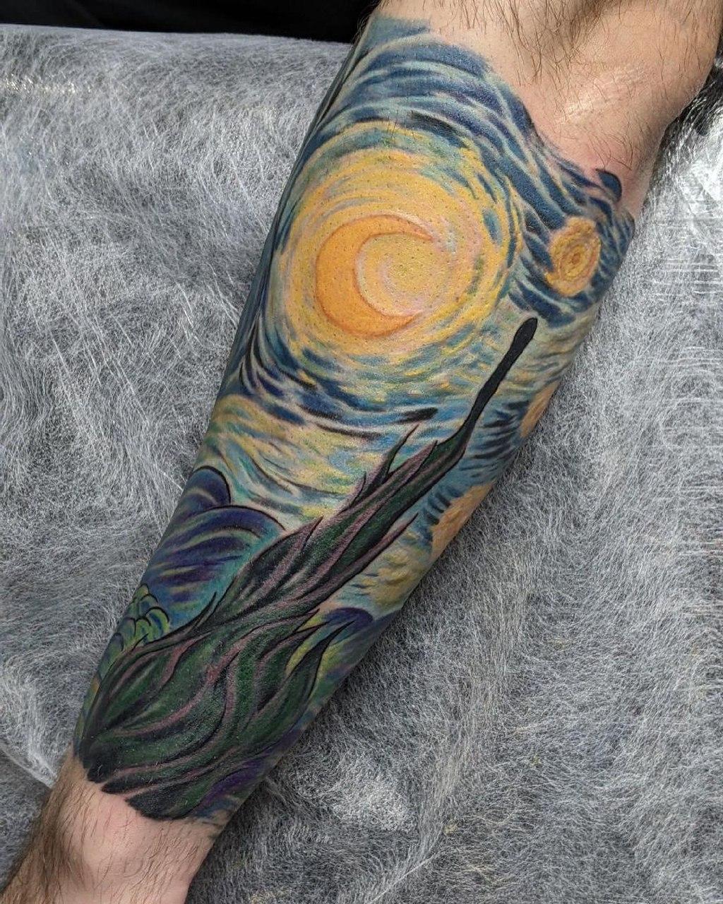 Tattoo work example 18