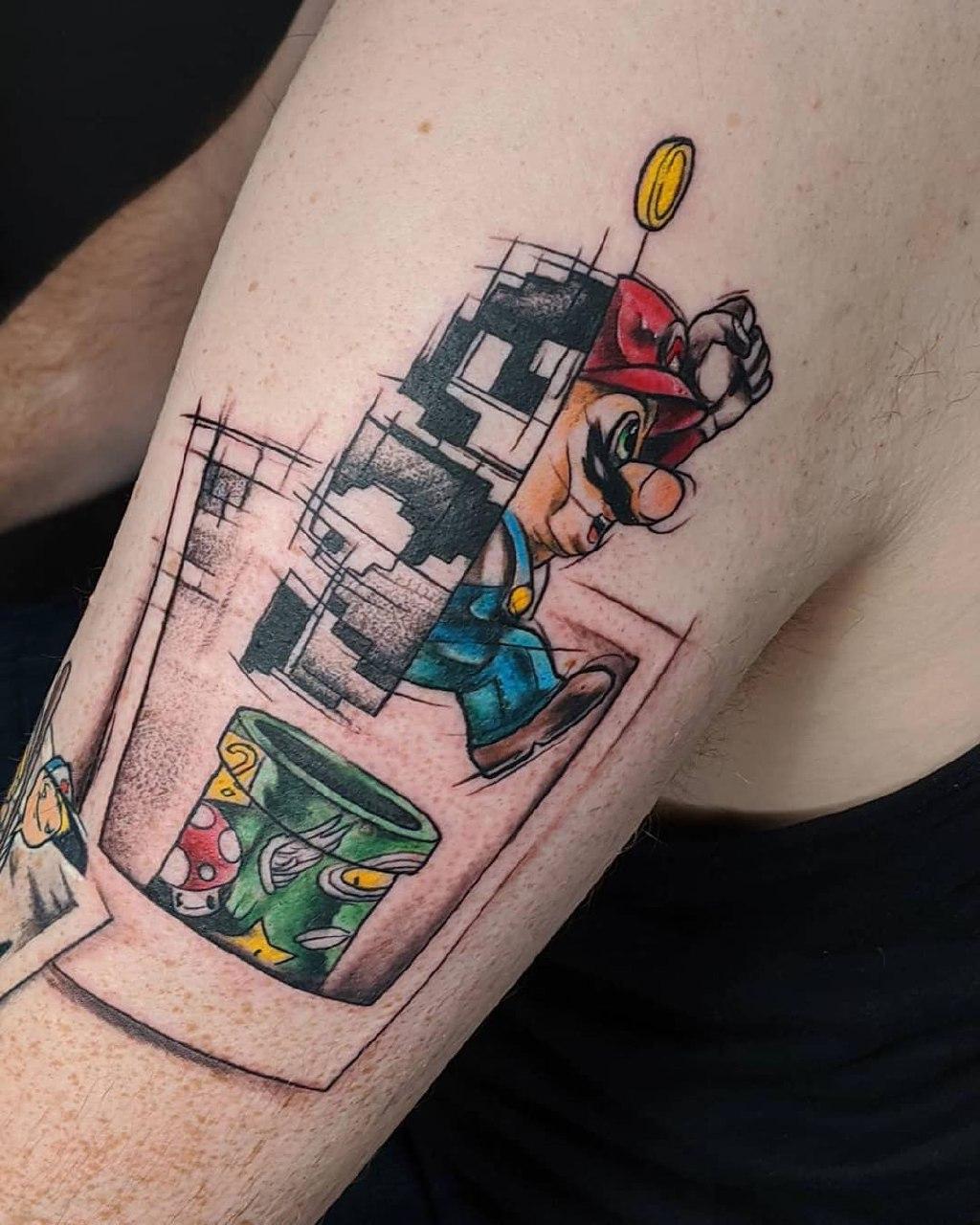 Tattoo work example 17