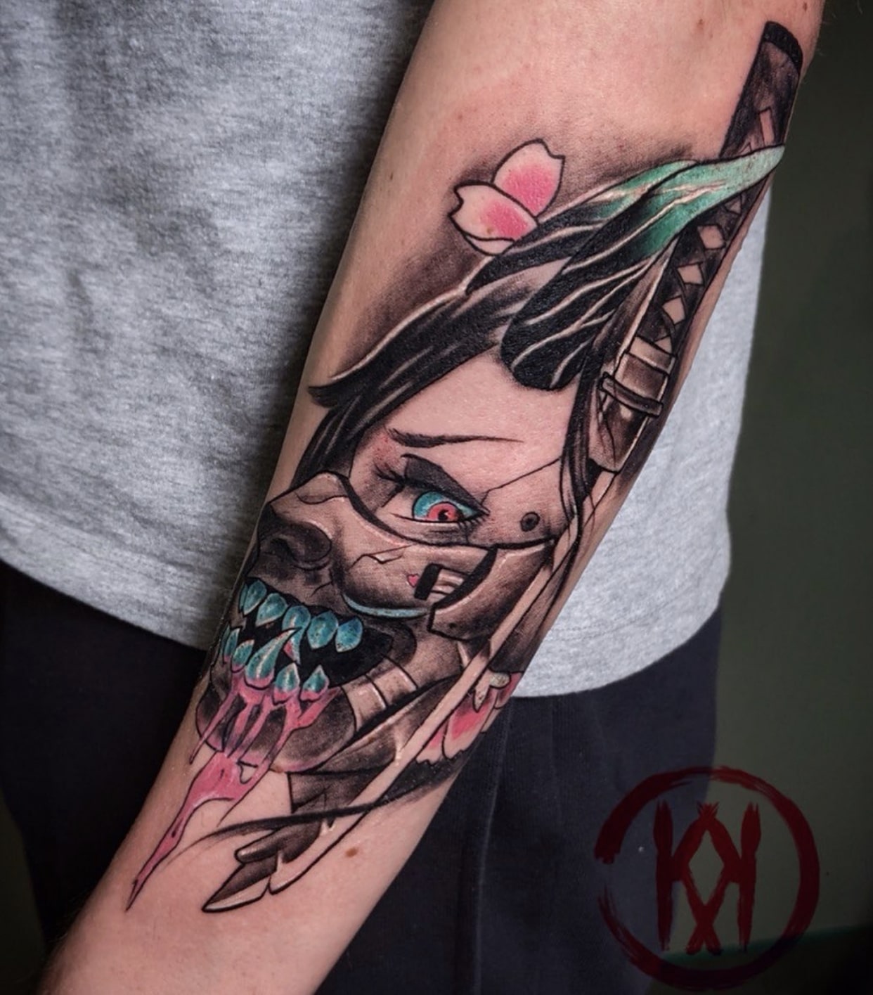 Tattoo work example 9