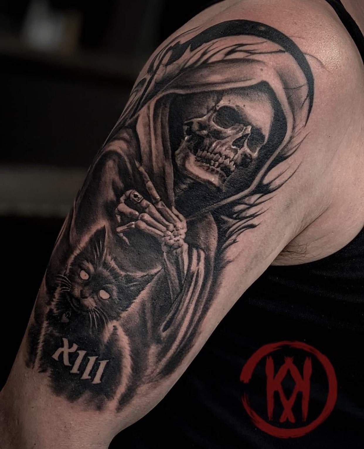 Tattoo work example 8